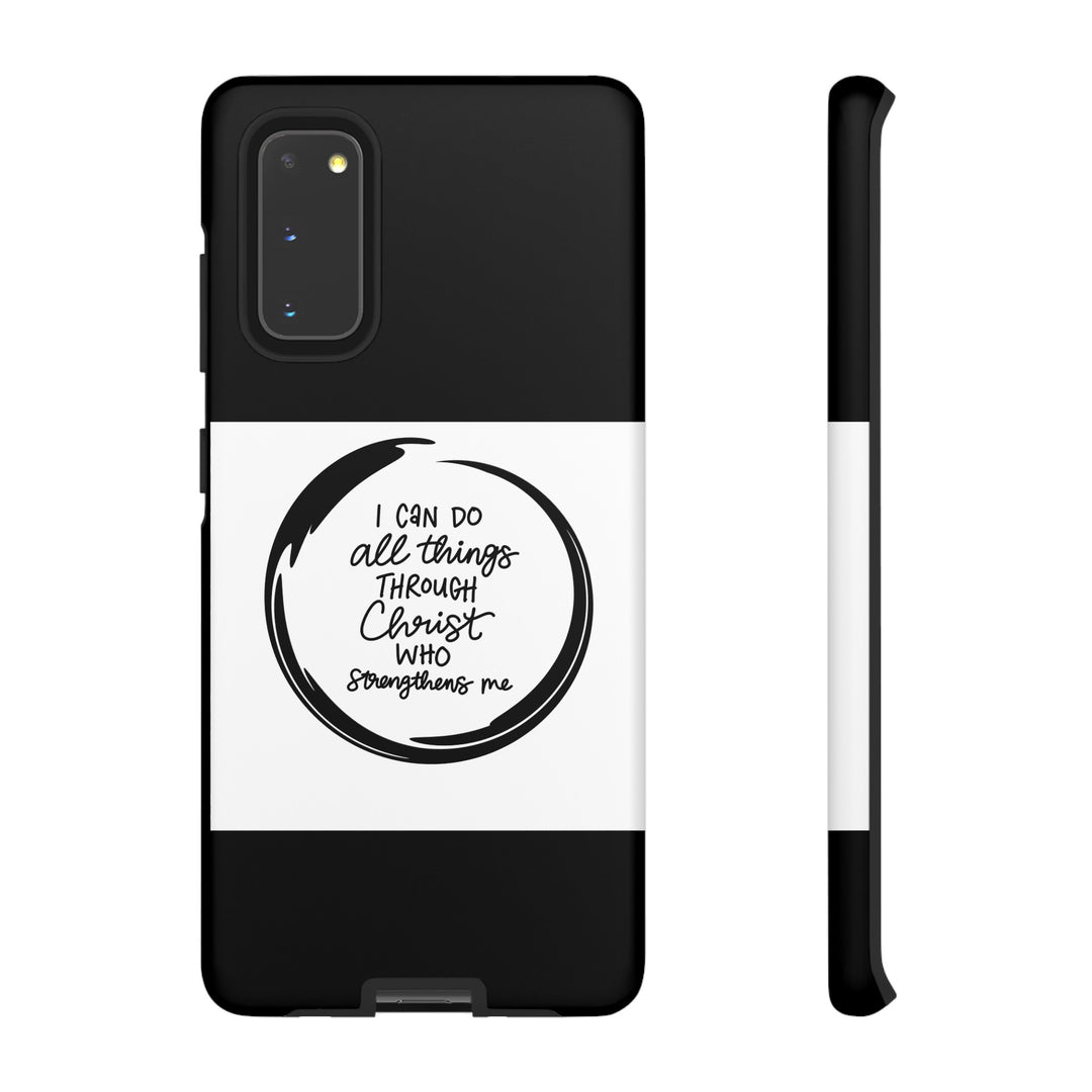 I Can Do All Things" Custom Premium Protective Phone Case – Double-Layered Durability - captivatingconversationsstarters