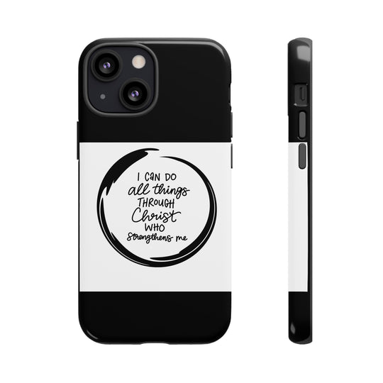 I Can Do All Things" Custom Premium Protective Phone Case – Double-Layered Durability - captivatingconversationsstarters