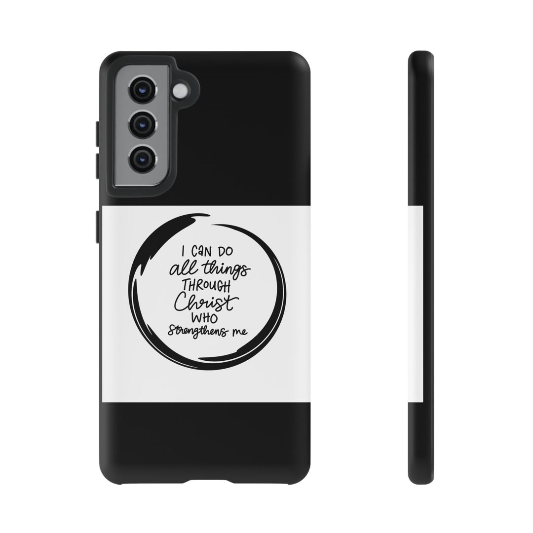 I Can Do All Things" Custom Premium Protective Phone Case – Double-Layered Durability - captivatingconversationsstarters