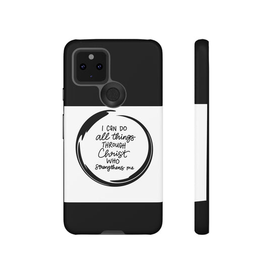 I Can Do All Things" Custom Premium Protective Phone Case – Double-Layered Durability - captivatingconversationsstarters