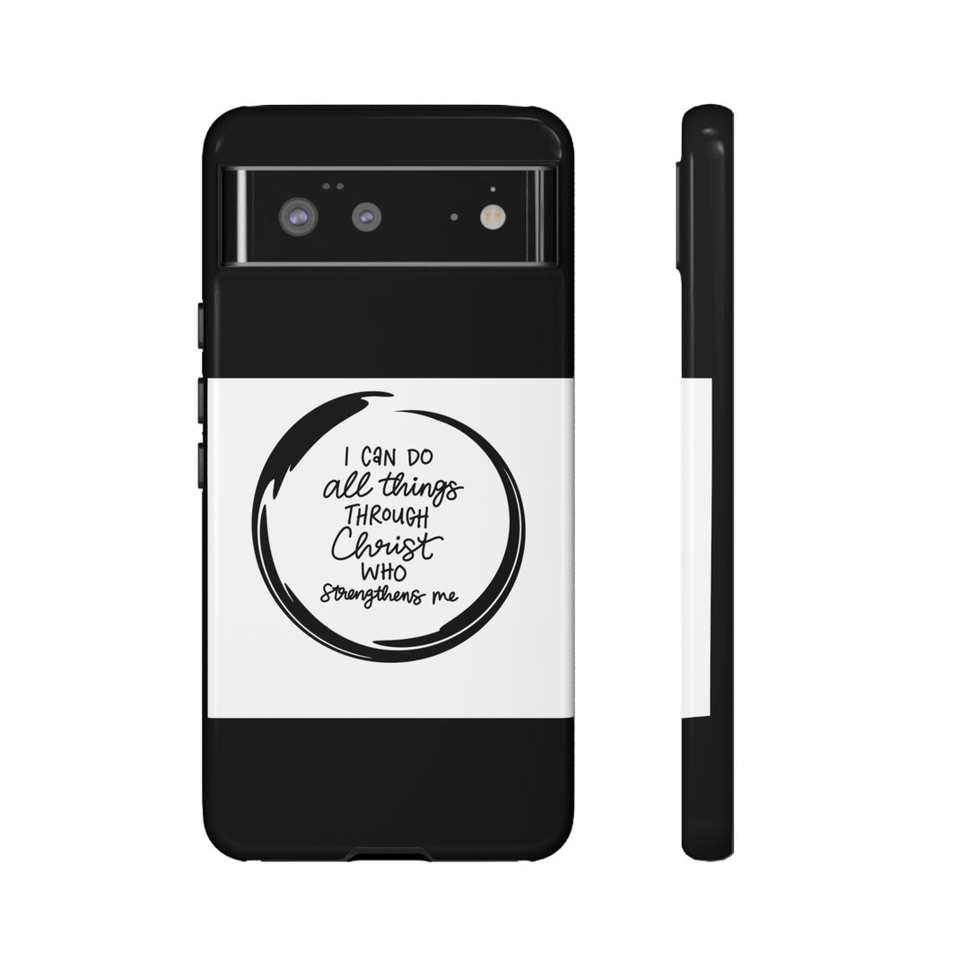I Can Do All Things" Custom Premium Protective Phone Case – Double-Layered Durability - captivatingconversationsstarters