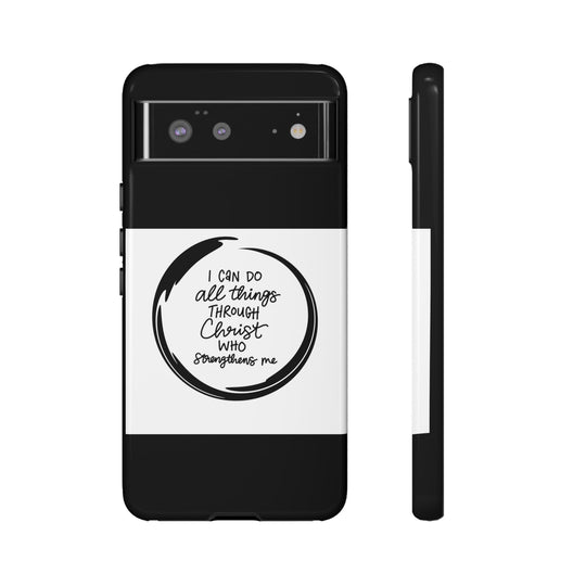 I Can Do All Things" Custom Premium Protective Phone Case – Double-Layered Durability - captivatingconversationsstarters