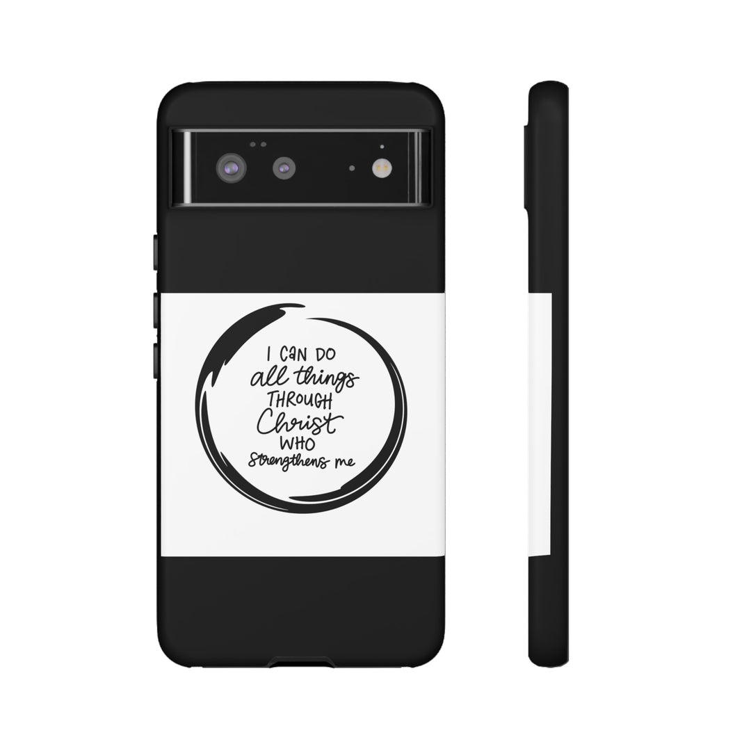I Can Do All Things" Custom Premium Protective Phone Case – Double-Layered Durability - captivatingconversationsstarters