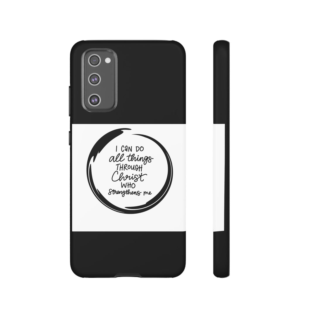 I Can Do All Things" Custom Premium Protective Phone Case – Double-Layered Durability - captivatingconversationsstarters