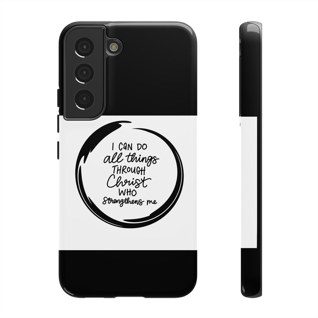 I Can Do All Things" Custom Premium Protective Phone Case – Double-Layered Durability - captivatingconversationsstarters