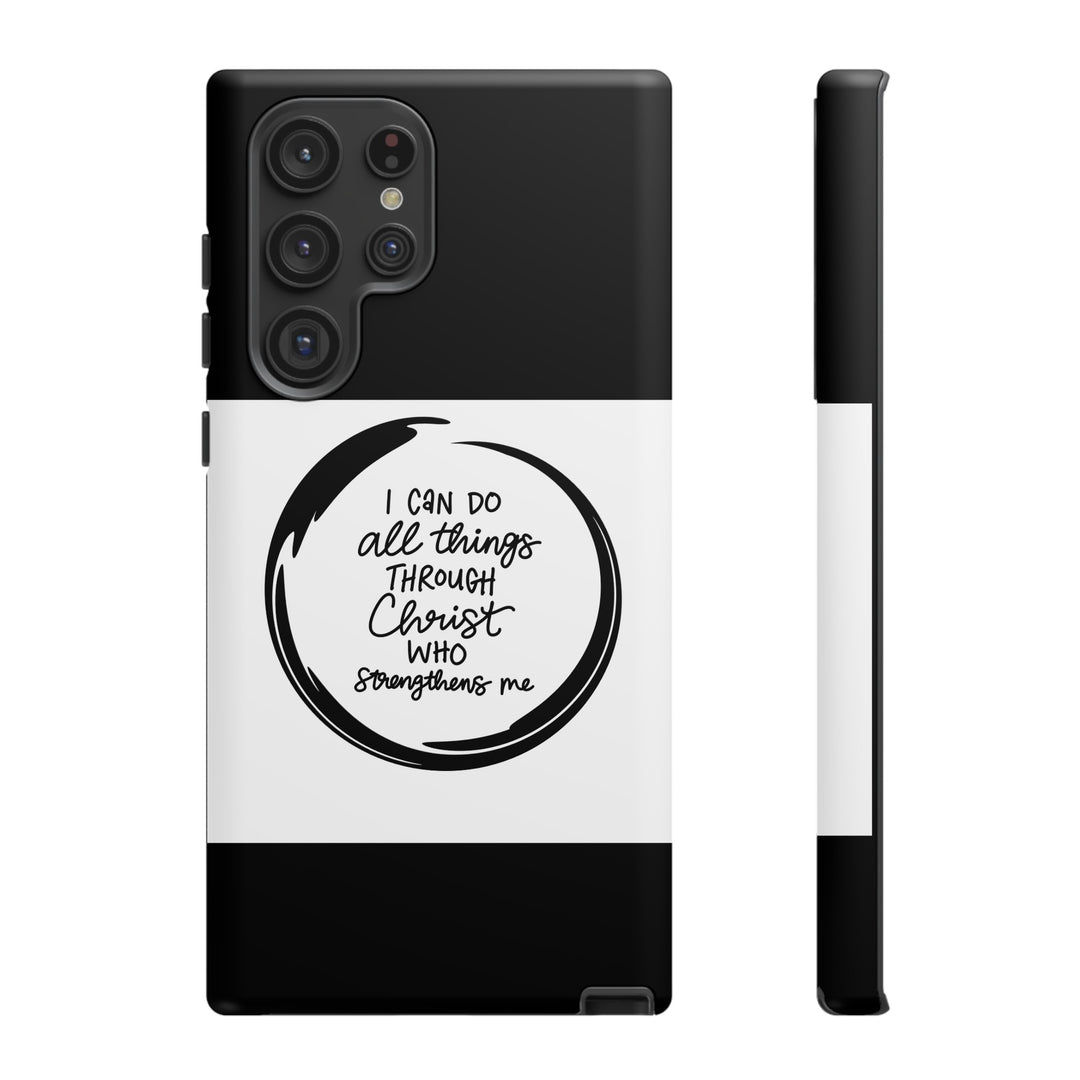 I Can Do All Things" Custom Premium Protective Phone Case – Double-Layered Durability - captivatingconversationsstarters