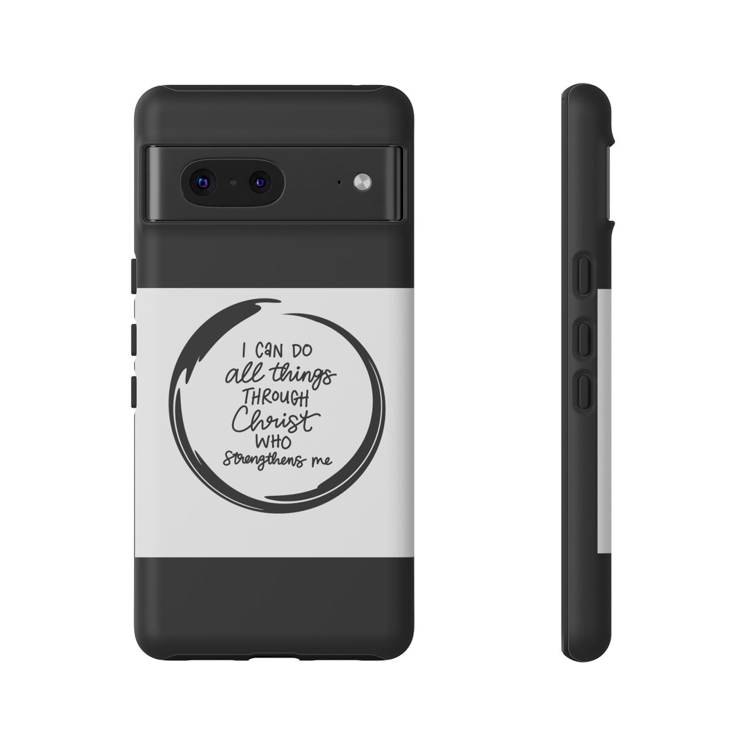 I Can Do All Things" Custom Premium Protective Phone Case – Double-Layered Durability - captivatingconversationsstarters