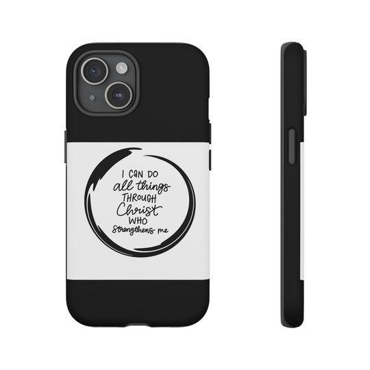 I Can Do All Things" Custom Premium Protective Phone Case – Double-Layered Durability - captivatingconversationsstarters
