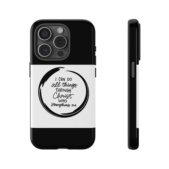 I Can Do All Things" Custom Premium Protective Phone Case – Double-Layered Durability - captivatingconversationsstarters
