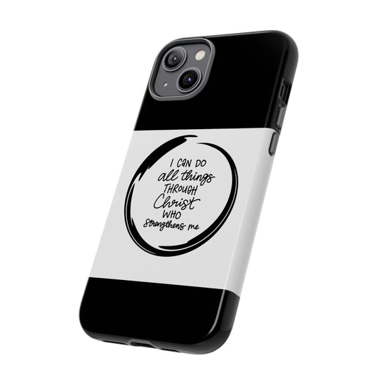 I Can Do All Things" Custom Premium Protective Phone Case – Double-Layered Durability - captivatingconversationsstarters