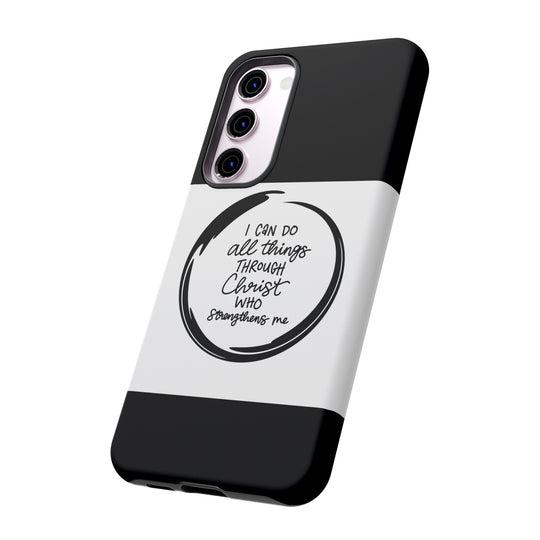 I Can Do All Things" Custom Premium Protective Phone Case – Double-Layered Durability - captivatingconversationsstarters