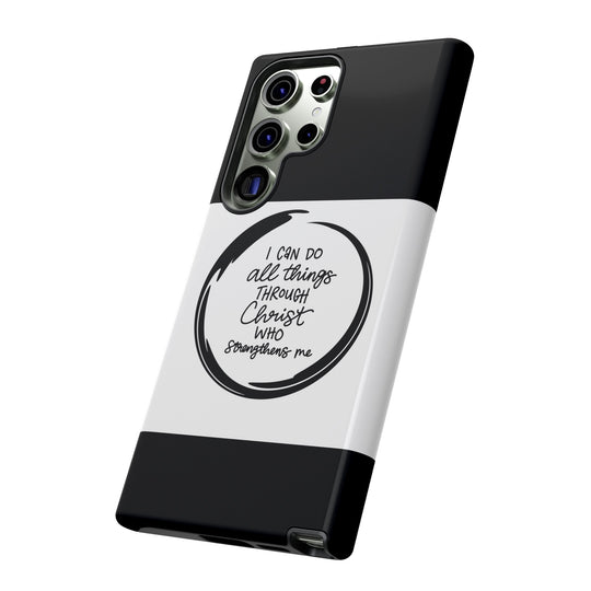 I Can Do All Things" Custom Premium Protective Phone Case – Double-Layered Durability - captivatingconversationsstarters