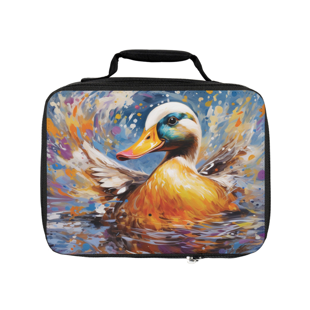 Quack Splash Kids' Lunchbox – Durable, Eco-Friendly Lunchbox with Fun Duck & Pond Adventure Design - captivatingconversationsstarters