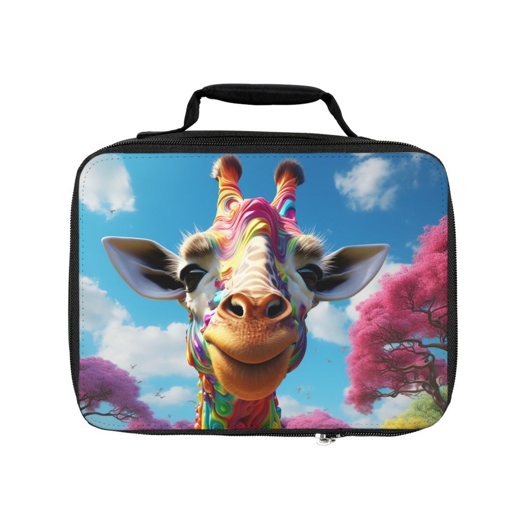 Vibrant Safari Giraffe Lunchbox - Eco-Friendly, Leakproof, Perfect for Kids & Adults - captivatingconversationsstarters