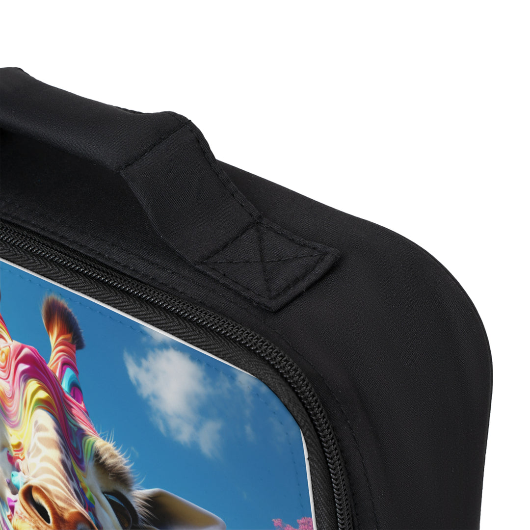 Vibrant Safari Giraffe Lunchbox - Eco-Friendly, Leakproof, Perfect for Kids & Adults - captivatingconversationsstarters