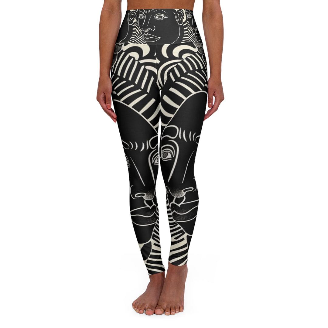 High-Waisted Customizable Yoga Leggings – Stylish & Comfy Athleisure for Every Occasion - captivatingconversationsstarters
