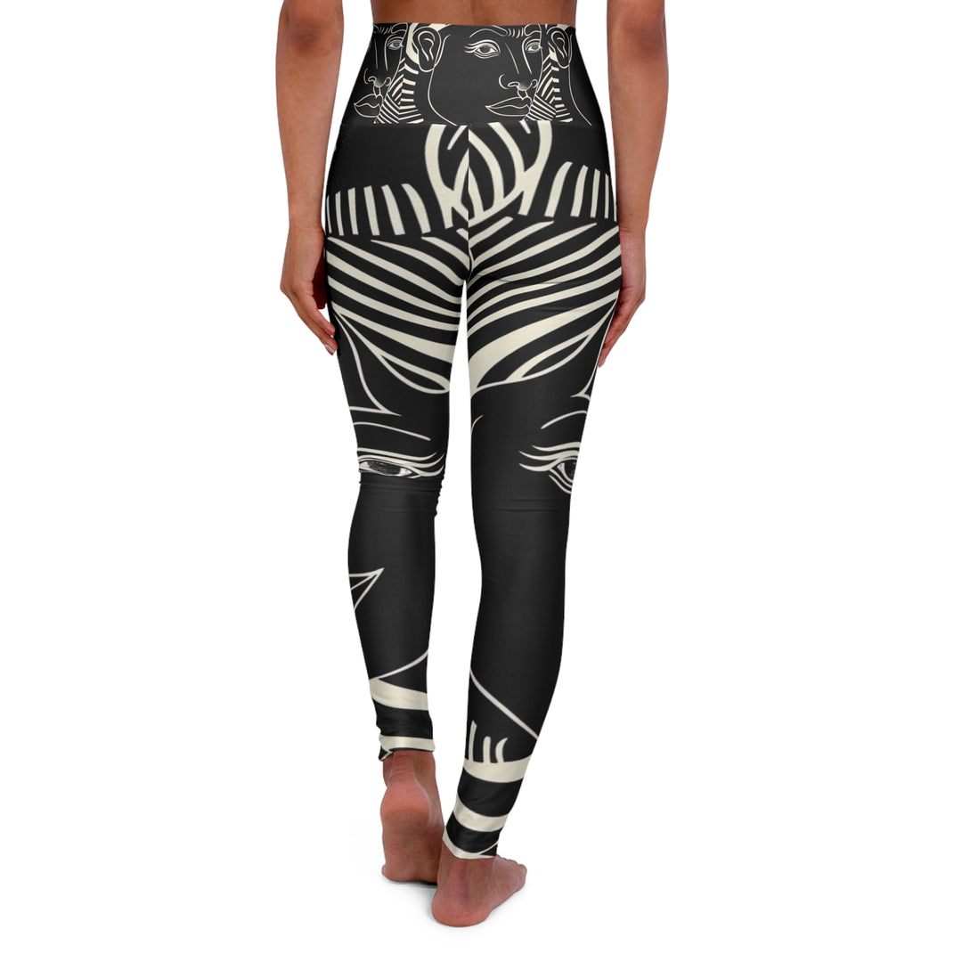 High-Waisted Customizable Yoga Leggings – Stylish & Comfy Athleisure for Every Occasion - captivatingconversationsstarters