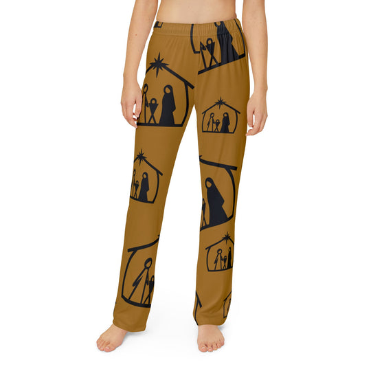 Holy Night Comfort: Nativity Scene Christmas Pajamas - captivatingconversationsstarters