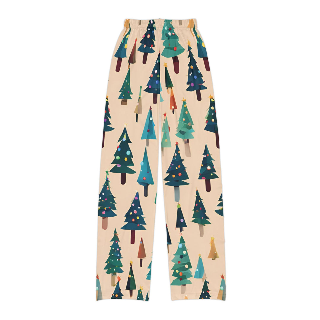 Kids Festive Christmas Trees Delight: Jingle Joy Christmas Pajamas – Cozy Holiday Magic Awaits - captivatingconversationsstarters