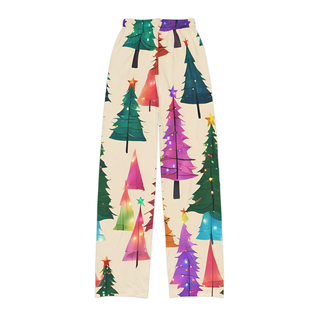 Merry & Bright Christmas Tree Pajama Pants - captivatingconversationsstarters
