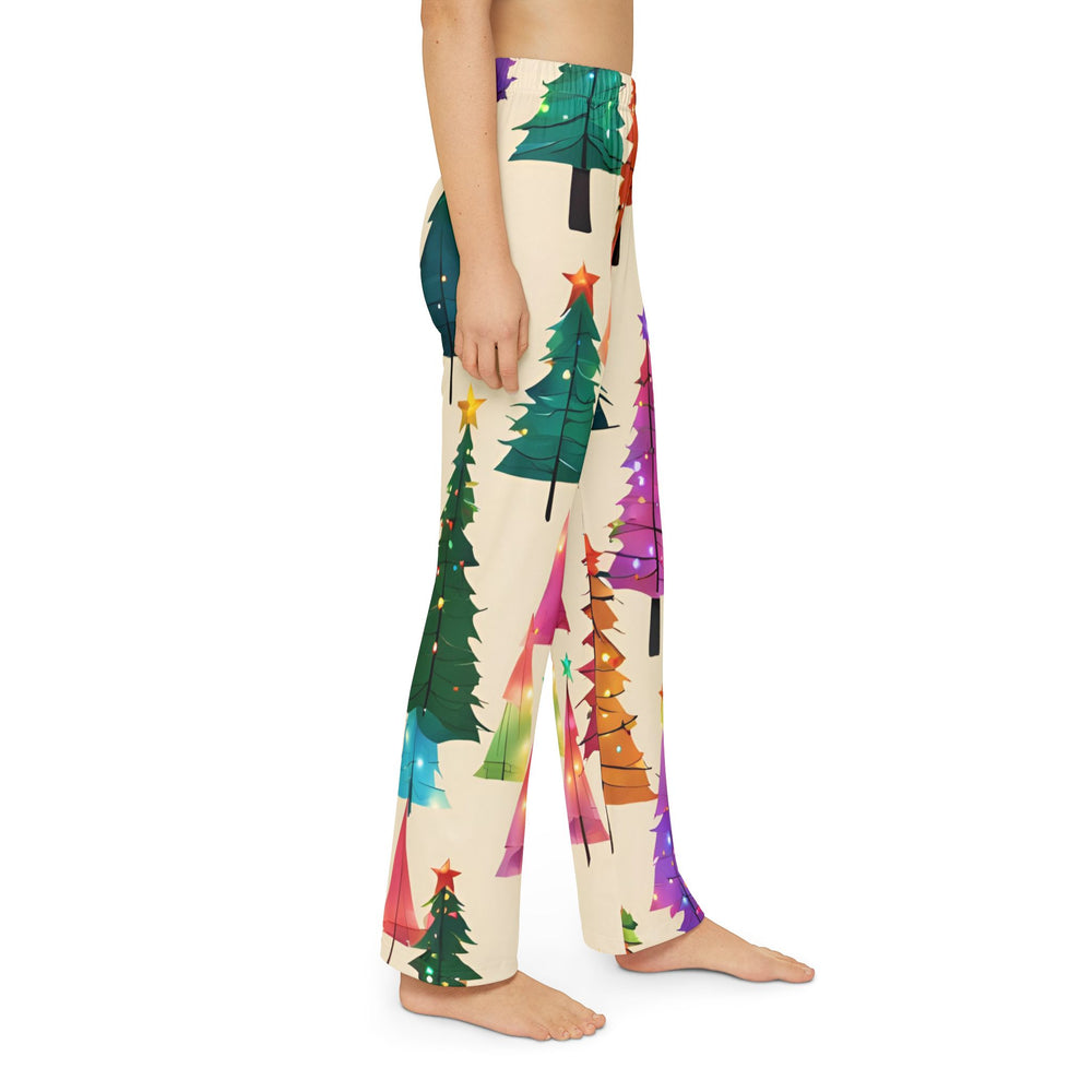 Merry & Bright Christmas Tree Pajama Pants - captivatingconversationsstarters