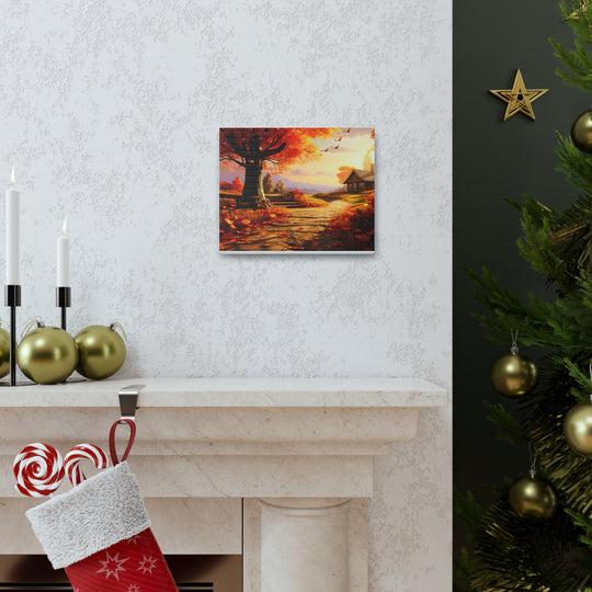 Autumn Serenity Canvas Art – Captivating Fall Foliage & Tranquil Charm for Your Home - captivatingconversationsstarters