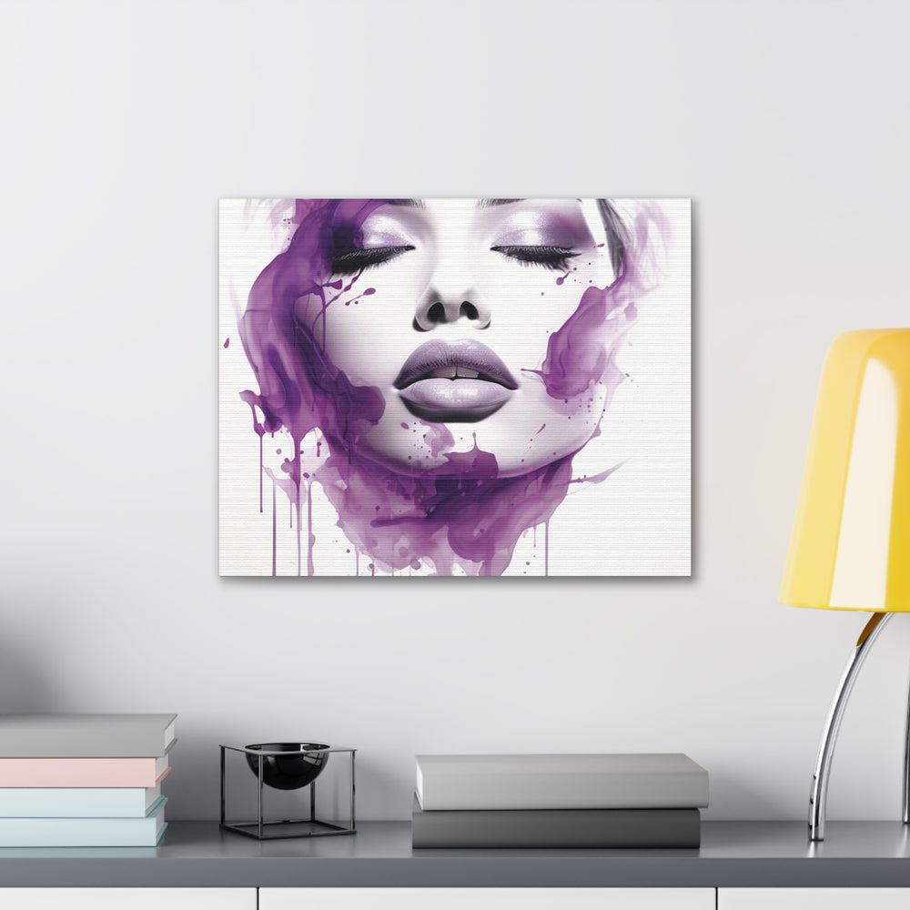 Lavender Dream Canvas Art – Modern Elegance with Serene Beauty - captivatingconversationsstarters