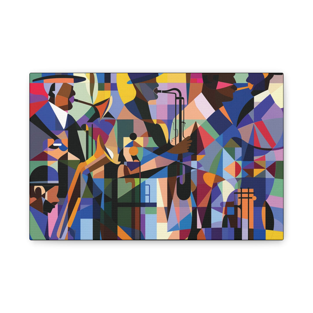 Soulful Symphony Canvas – A Vibrant Tribute to African American Musical Legends - captivatingconversationsstarters