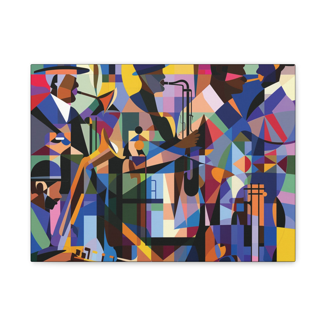 Soulful Symphony Canvas – A Vibrant Tribute to African American Musical Legends - captivatingconversationsstarters