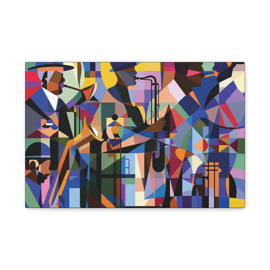 Soulful Symphony Canvas – A Vibrant Tribute to African American Musical Legends - captivatingconversationsstarters