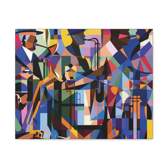 Soulful Symphony Canvas – A Vibrant Tribute to African American Musical Legends - captivatingconversationsstarters