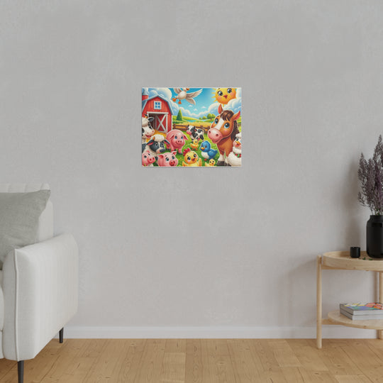 Charming Farmyard Animal Canvas Art – Bring the Countryside to Life - captivatingconversationsstarters