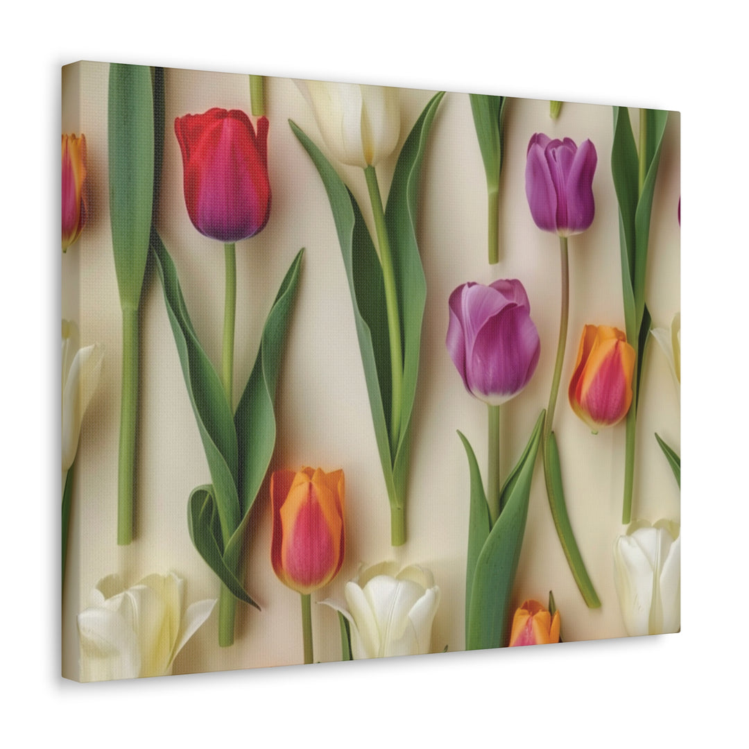 Blooming Radiance Floral Canvas Art - Vibrant Wall Decor for Home & Office - captivatingconversationsstarters