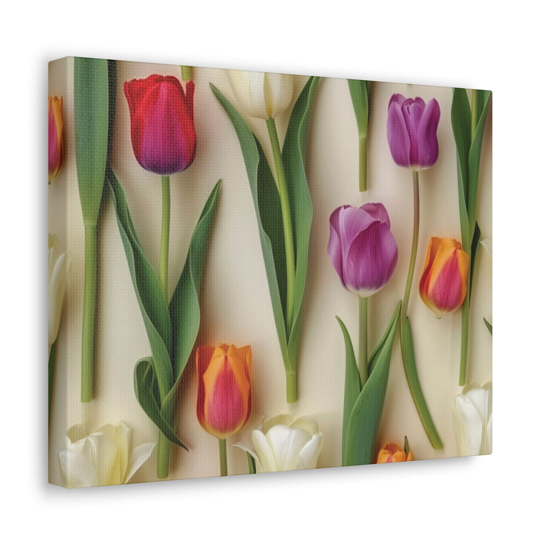 Blooming Radiance Floral Canvas Art - Vibrant Wall Decor for Home & Office - captivatingconversationsstarters
