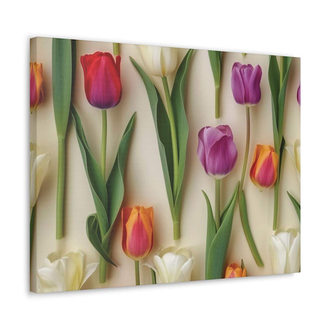 Blooming Radiance Floral Canvas Art - Vibrant Wall Decor for Home & Office - captivatingconversationsstarters