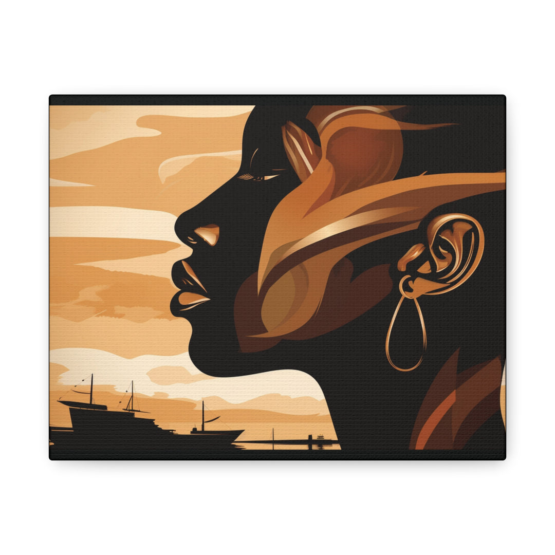 Serenity's Journey Canvas - Elevate Your Space with Tranquility & Peaceful Elegance - captivatingconversationsstarters