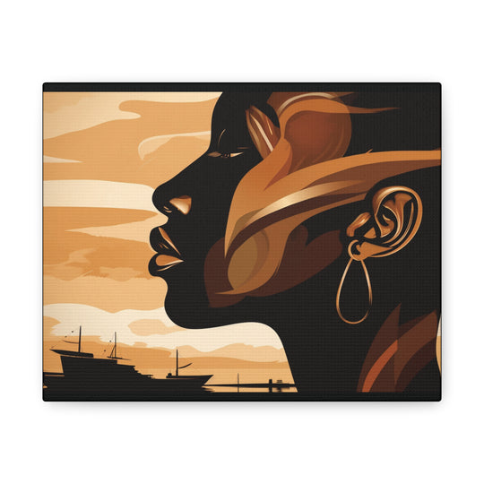 Serenity's Journey Canvas - Elevate Your Space with Tranquility & Peaceful Elegance - captivatingconversationsstarters