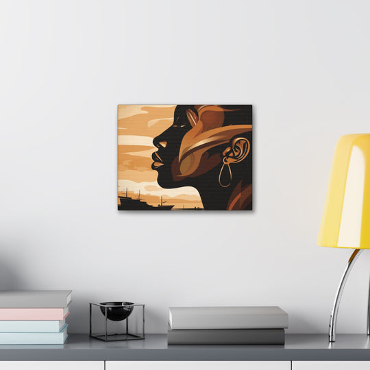 Serenity's Journey Canvas - Elevate Your Space with Tranquility & Peaceful Elegance - captivatingconversationsstarters