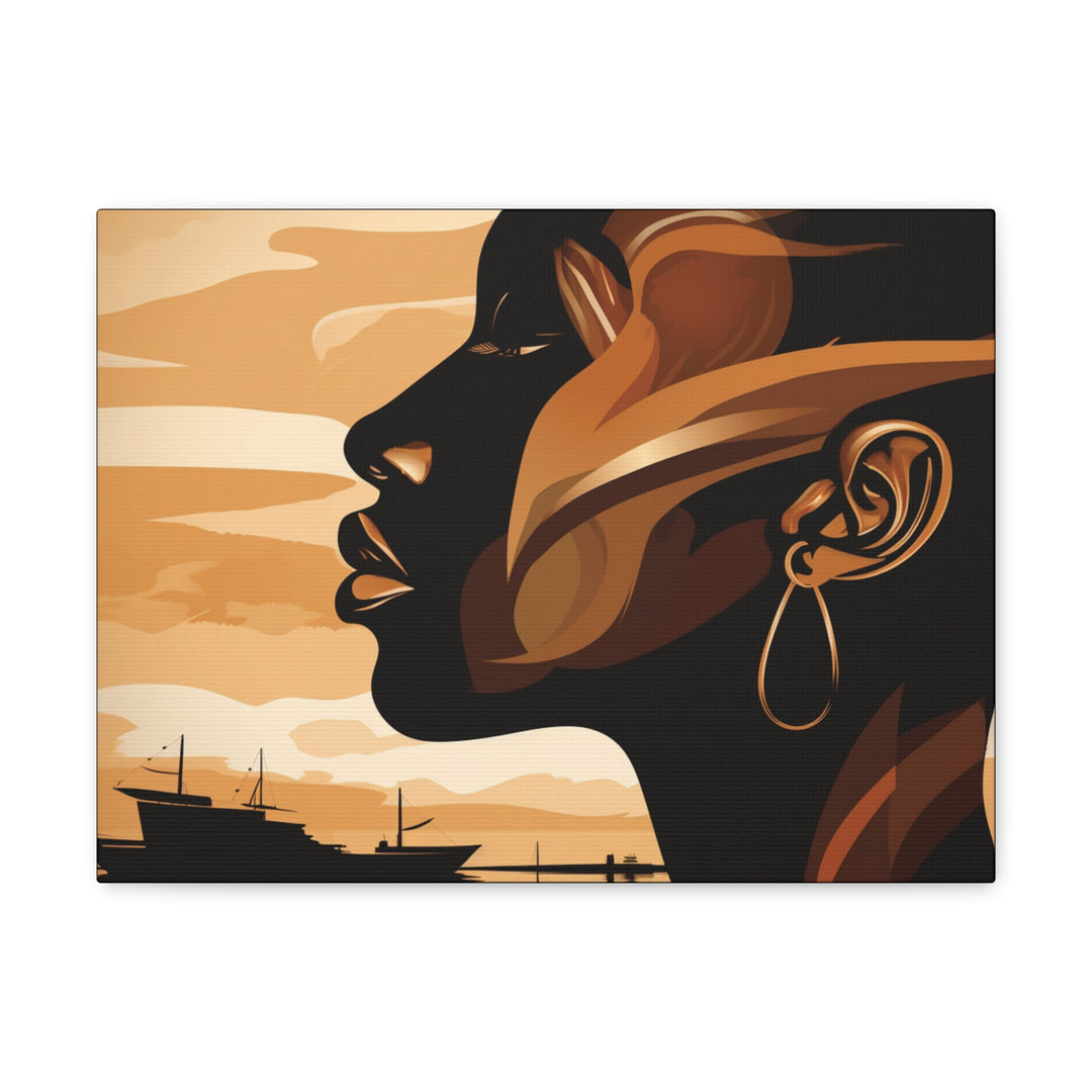 Serenity's Journey Canvas - Elevate Your Space with Tranquility & Peaceful Elegance - captivatingconversationsstarters