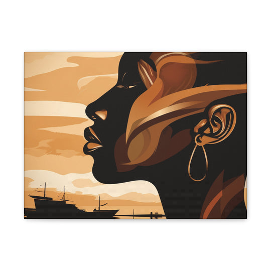 Serenity's Journey Canvas - Elevate Your Space with Tranquility & Peaceful Elegance - captivatingconversationsstarters