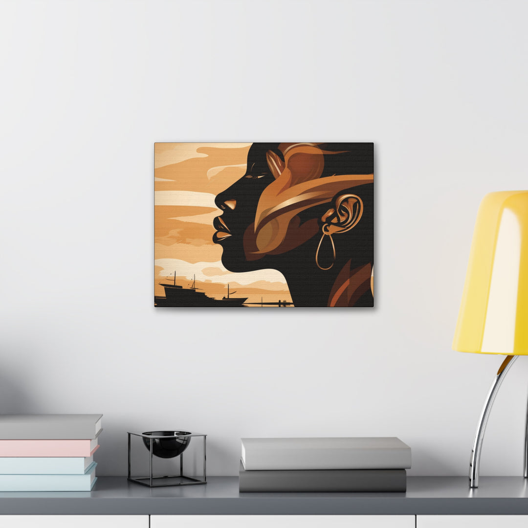 Serenity's Journey Canvas - Elevate Your Space with Tranquility & Peaceful Elegance - captivatingconversationsstarters