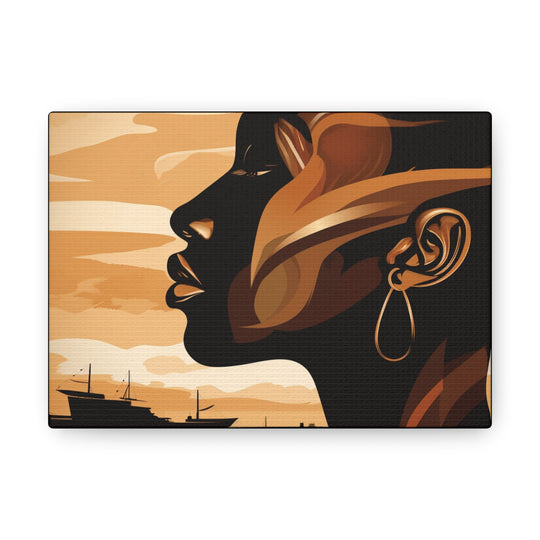 Serenity's Journey Canvas - Elevate Your Space with Tranquility & Peaceful Elegance - captivatingconversationsstarters