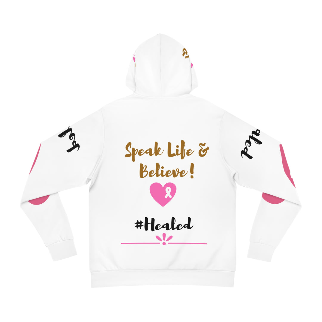 Spek Life & Believe™ #Healed All-Over-Print Hoodie - Cozy Unisex Comfort for Everyday Wear - captivatingconversationsstarters