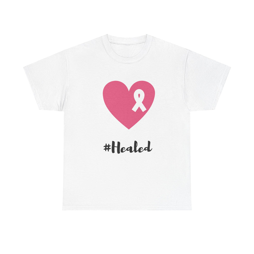 Healed Unisex Cotton Tee – Comfortable, Stylish, & Built for Health Awareness - captivatingconversationsstarters