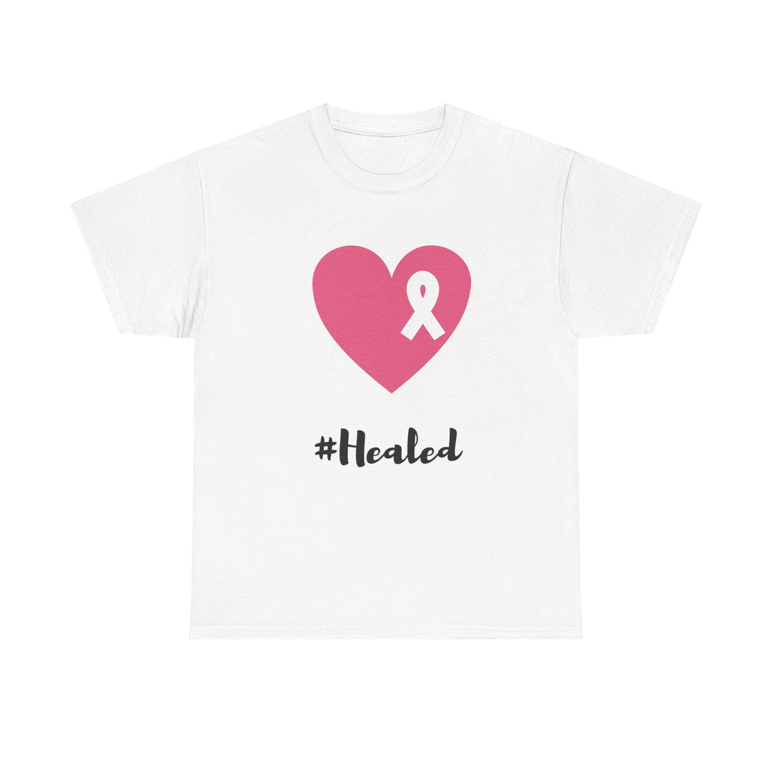 Healed Unisex Cotton Tee – Comfortable, Stylish, & Built for Health Awareness - captivatingconversationsstarters