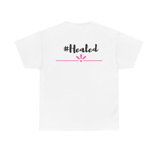 Healed Unisex Cotton Tee – Comfortable, Stylish, & Built for Health Awareness - captivatingconversationsstarters