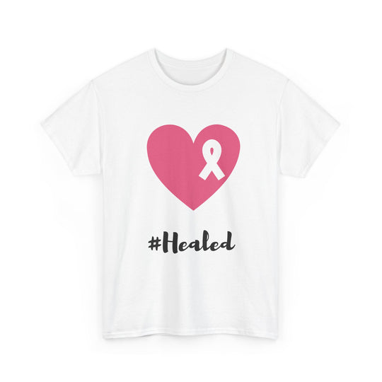 Healed Unisex Cotton Tee – Comfortable, Stylish, & Built for Health Awareness - captivatingconversationsstarters