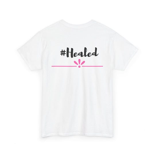 Healed Unisex Cotton Tee – Comfortable, Stylish, & Built for Health Awareness - captivatingconversationsstarters