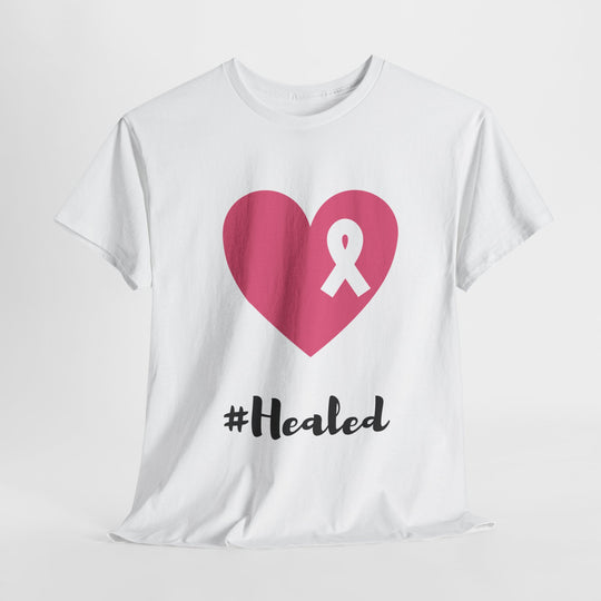 Healed Unisex Cotton Tee – Comfortable, Stylish, & Built for Health Awareness - captivatingconversationsstarters