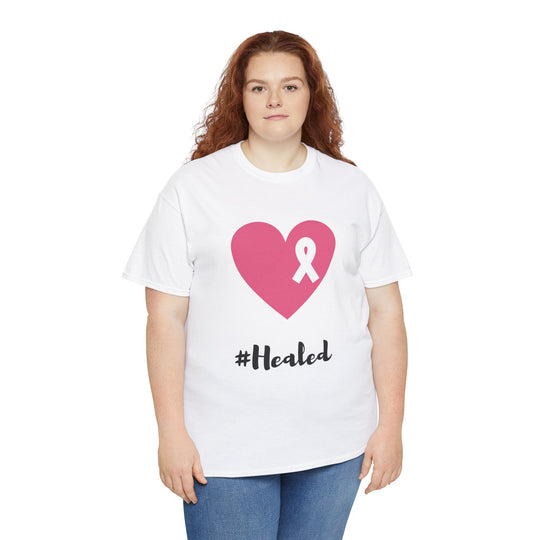Healed Unisex Cotton Tee – Comfortable, Stylish, & Built for Health Awareness - captivatingconversationsstarters